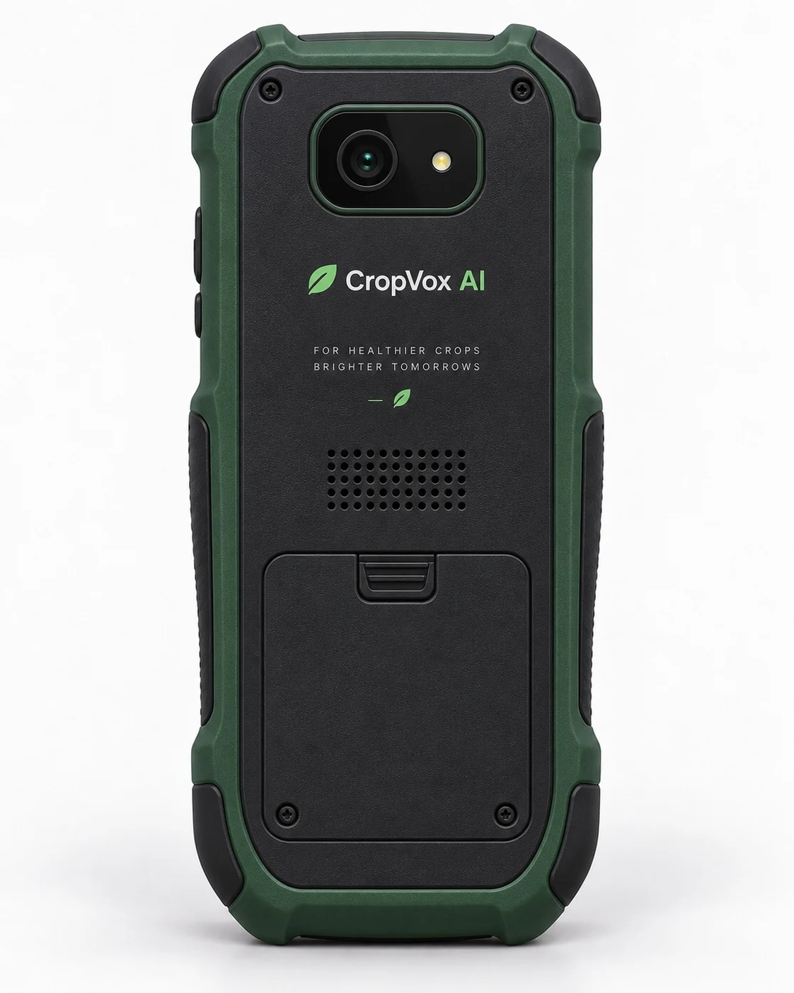 Back view of CropVox AI